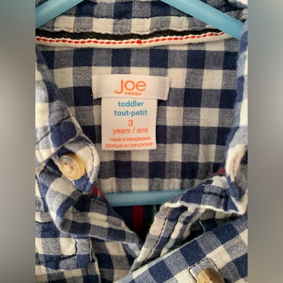 Toddler 100% cotton winter button ups - Picture 3 of 7
